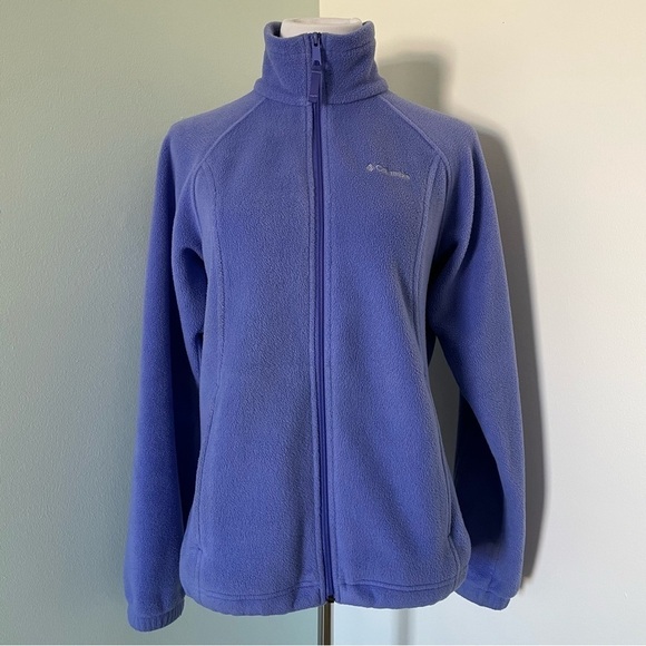 Columbia Jackets & Blazers - Columbia Women’s Zip Up Fleece Jacket Light Purple Size M